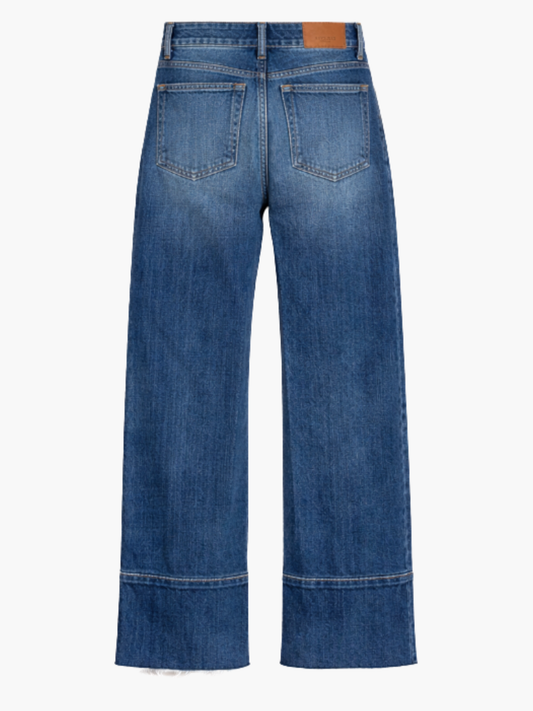 Aurora Eco Friendly Fabric Tummy Control Slim Palazzo Jeans